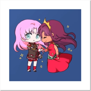 Utena and Anthy Posters and Art